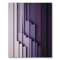 Abstract Shadow Gradient Stairs Rug