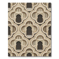 Ornate Archway Lattice Geometric Rug