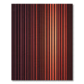 Warm Amber Vertical Stripe Rug