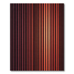 Warm Amber Vertical Stripe Rug