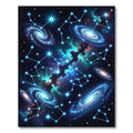 Cosmic Nebula Spiral Galaxy Starfield Rug