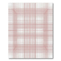 Subtle Rose Grid Formation Rug