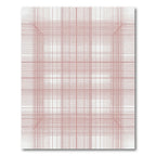 Subtle Rose Grid Formation Rug