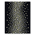 Cream White Gradated Circles Rug