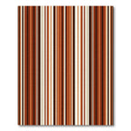 Warm Earthy Tones Vertical Striped Rug