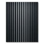 Monochrome Vertical Striped Texture Rug