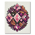 Vibrant Southwest Desert Diamond Art Rug