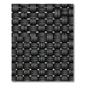 Shades of Gray Woven Texture Rug