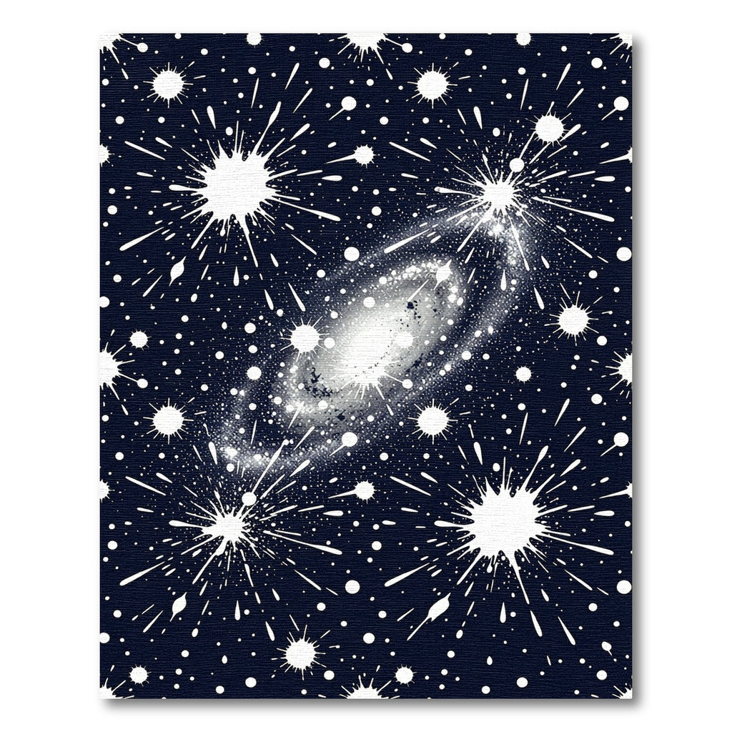 Cosmic Interstellar Galaxy Starry Night Rug