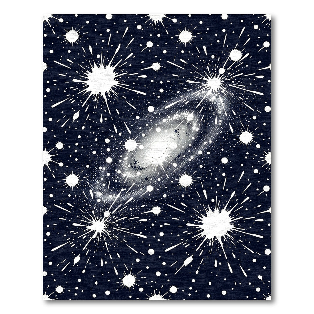 Cosmic Interstellar Galaxy Starry Night Rug