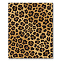 Golden Black Spotted Sunburst Rug