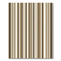 Earthy Brown Neutral Stripe Rug