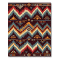 Bold Tribal Chevron Abstract Rug