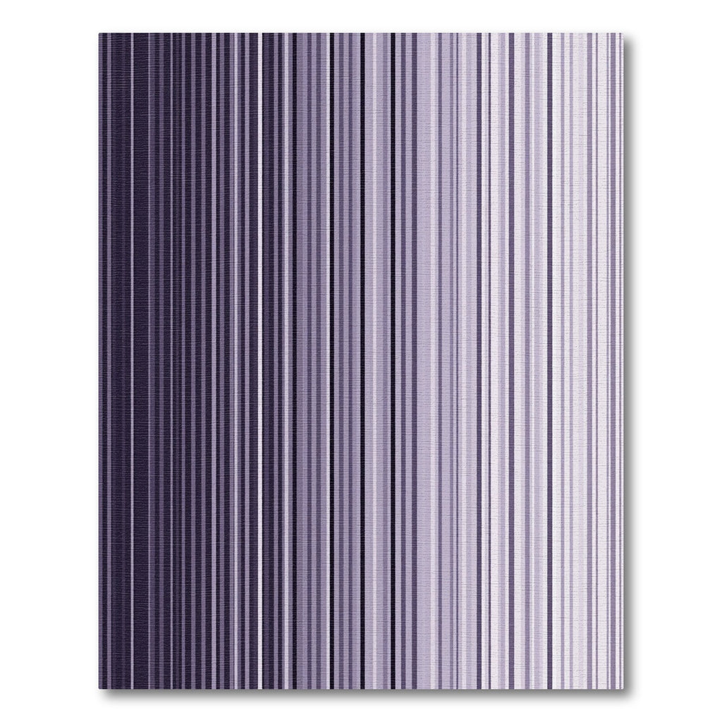 Ombre Purple Vertical Stripe Rug