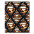 Geometric Copper Canyon Landscape Rug