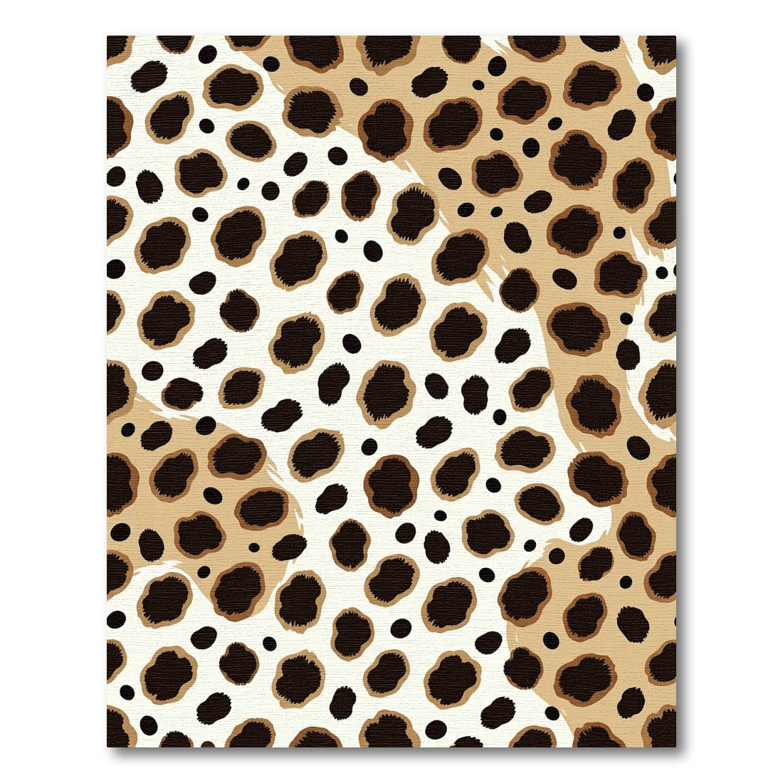 Bold Spotted Animal Print Rug