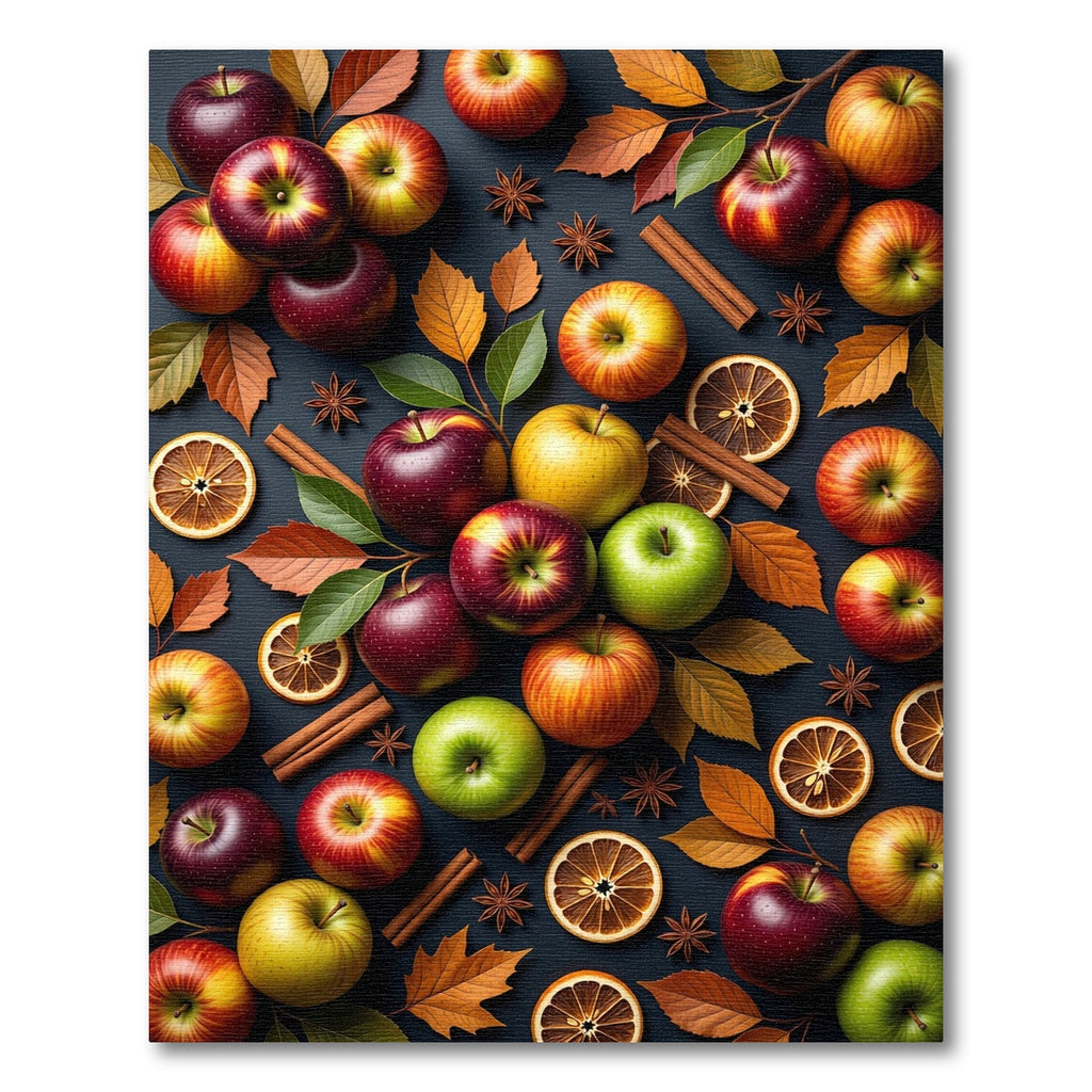 Harvest Apple Cider Autumn Foliage Rug