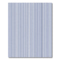 Classic Blue and White Vertical Stripes Rug