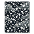 Monochrome Starry Night Cloudscape Rug