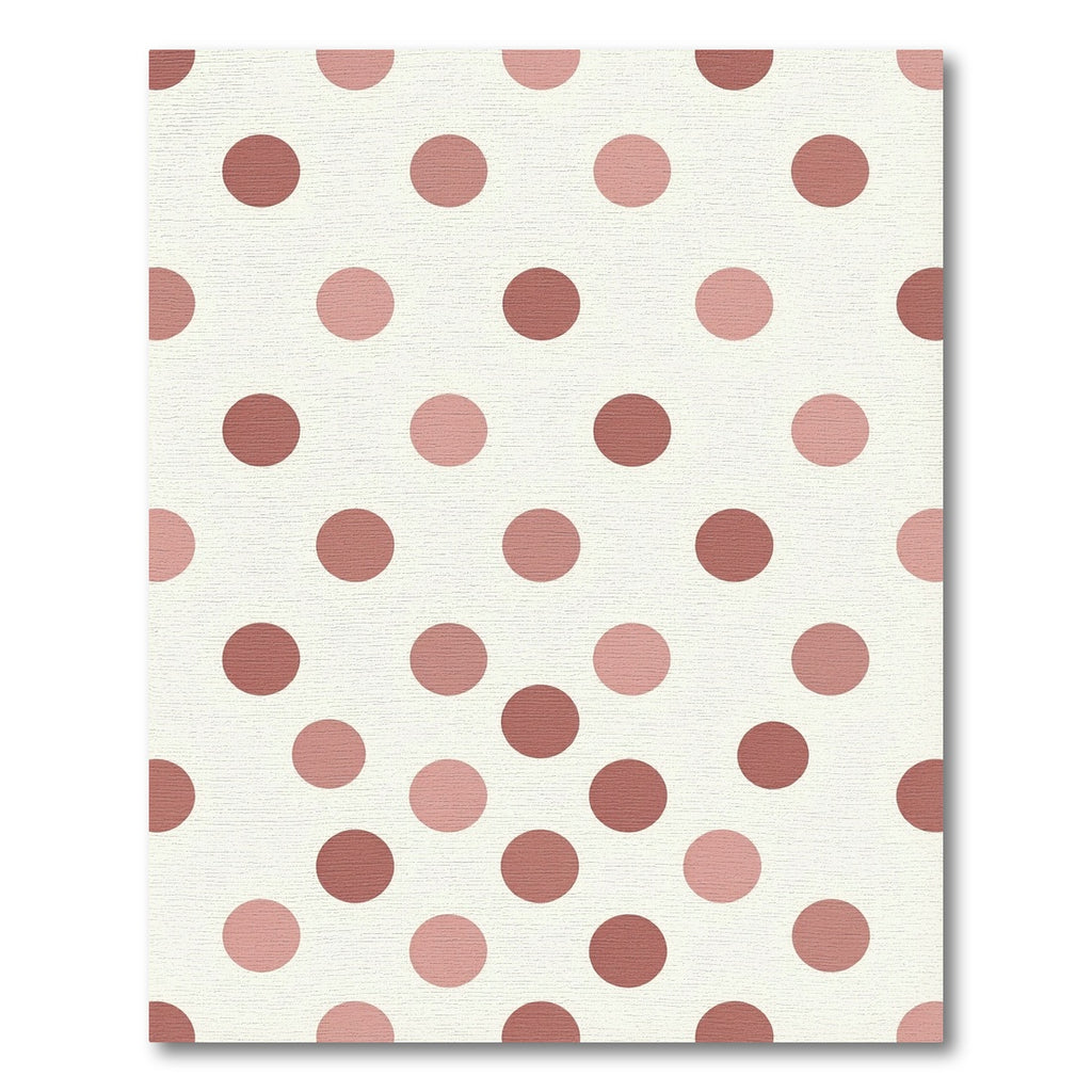 Rose Gold Dot Cluster Soft Background Rug