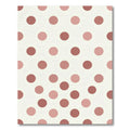 Rose Gold Dot Cluster Soft Background Rug