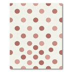 Rose Gold Dot Cluster Soft Background Rug
