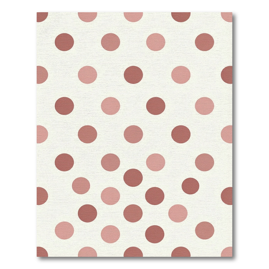 Rose Gold Dot Cluster Soft Background Rug