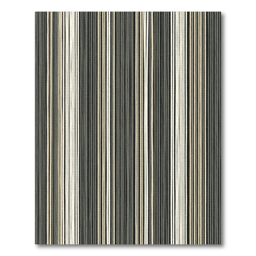 Earthy Tone Vertical Stripe Texture Rug