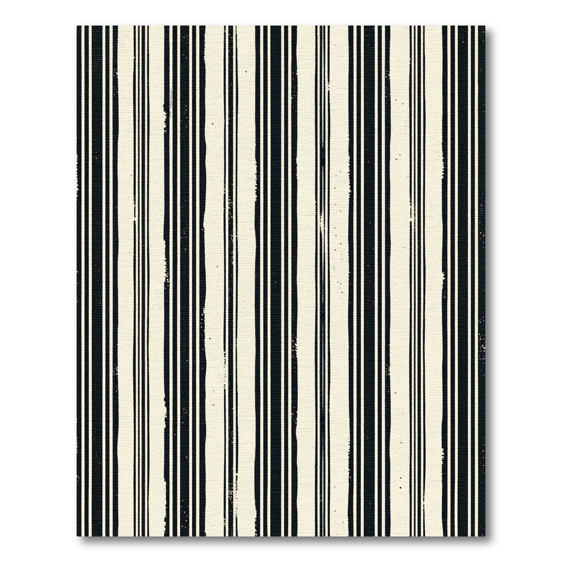 Vertical Ink Stripe Rug