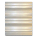Subtle Neutral Tone Horizontal Stripe Rug
