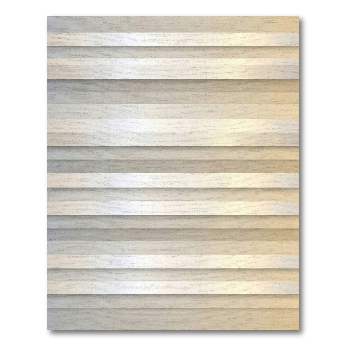 Subtle Neutral Tone Horizontal Stripe Rug