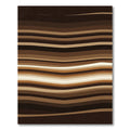 Earthy Bronze Wavy Linear Horizon Rug