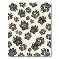 Wild Bear Paw Neutral Earthy Rug