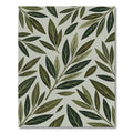 Olive Branch Foliage Arrangement Rug
