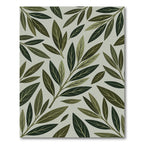 Olive Branch Foliage Arrangement Rug