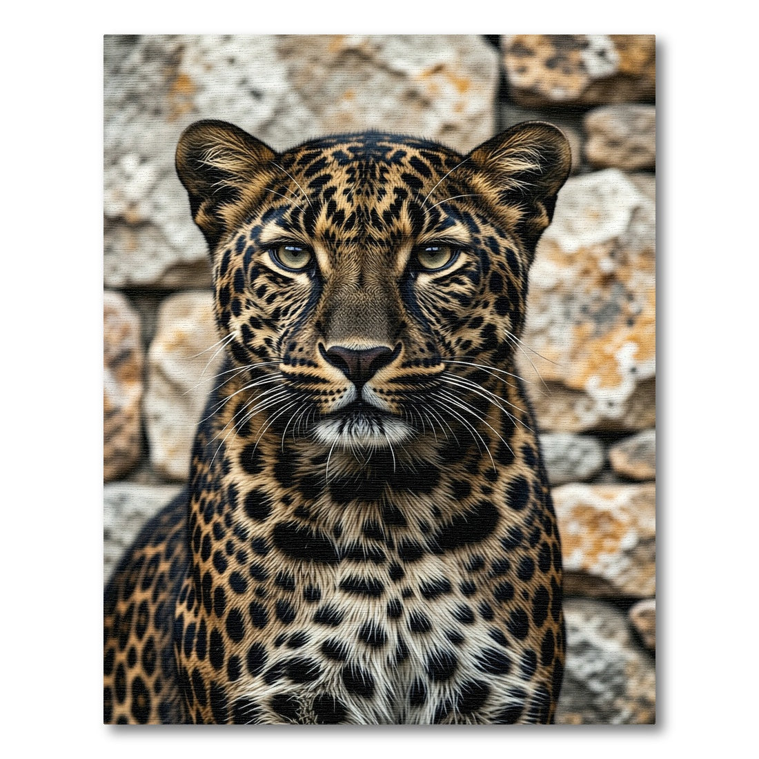 Golden Leopard Spot Aggressive Prowl Rug