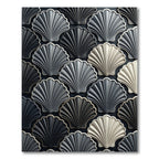 Art Deco Shell Motif Rug