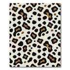 Chic Beige Leopard Spot Rug