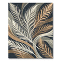 Feather Swirl Abstract Neutral Tone Rug