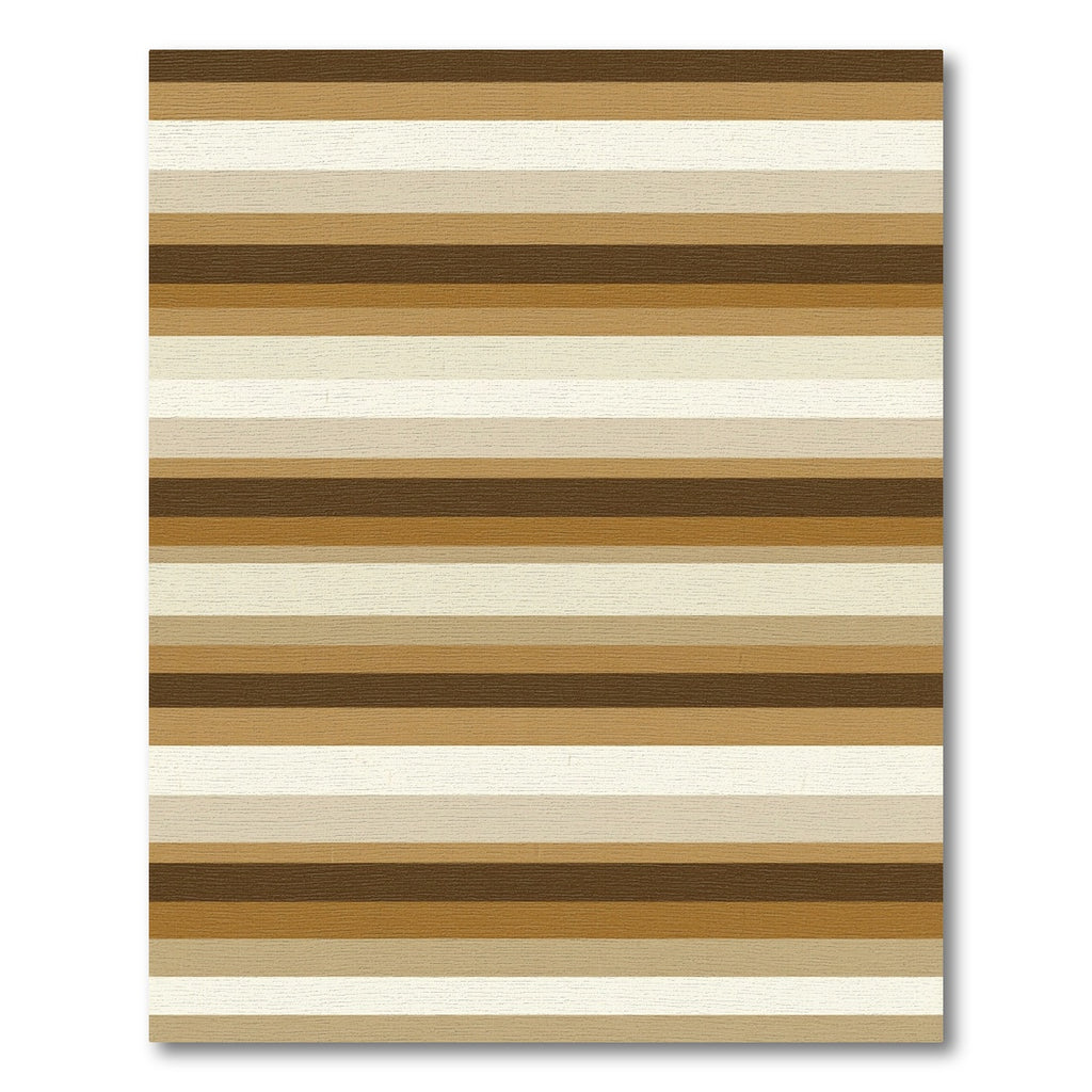 Neutral Hues Parallel Lines Rug