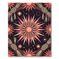 Celestial Sun and Starry Sky Rug
