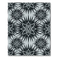 Monochromatic Atom Starburst Spiky Rug