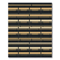 Horizontal Tan Bricks Modern Field Rug