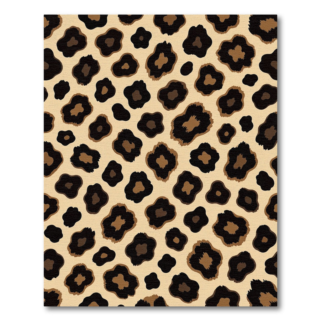 Classic Cheetah Spots Faux Fur Rug