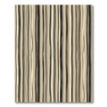 Earthy Beige Hand Drawn Stripe Rug