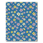 Charming Floral Scatter Blue Rug