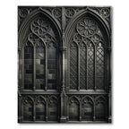 Gothic Rose Window Intricate Arch Rug