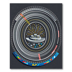 Contemporary Grand Prix Racing Podium Rug