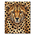 Golden Cheetah Spots Close Up Rug