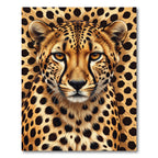 Golden Cheetah Spots Close Up Rug
